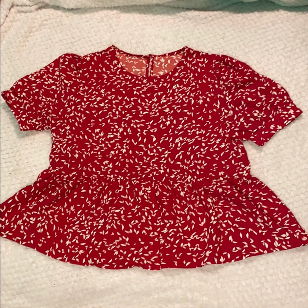 Red Blouse